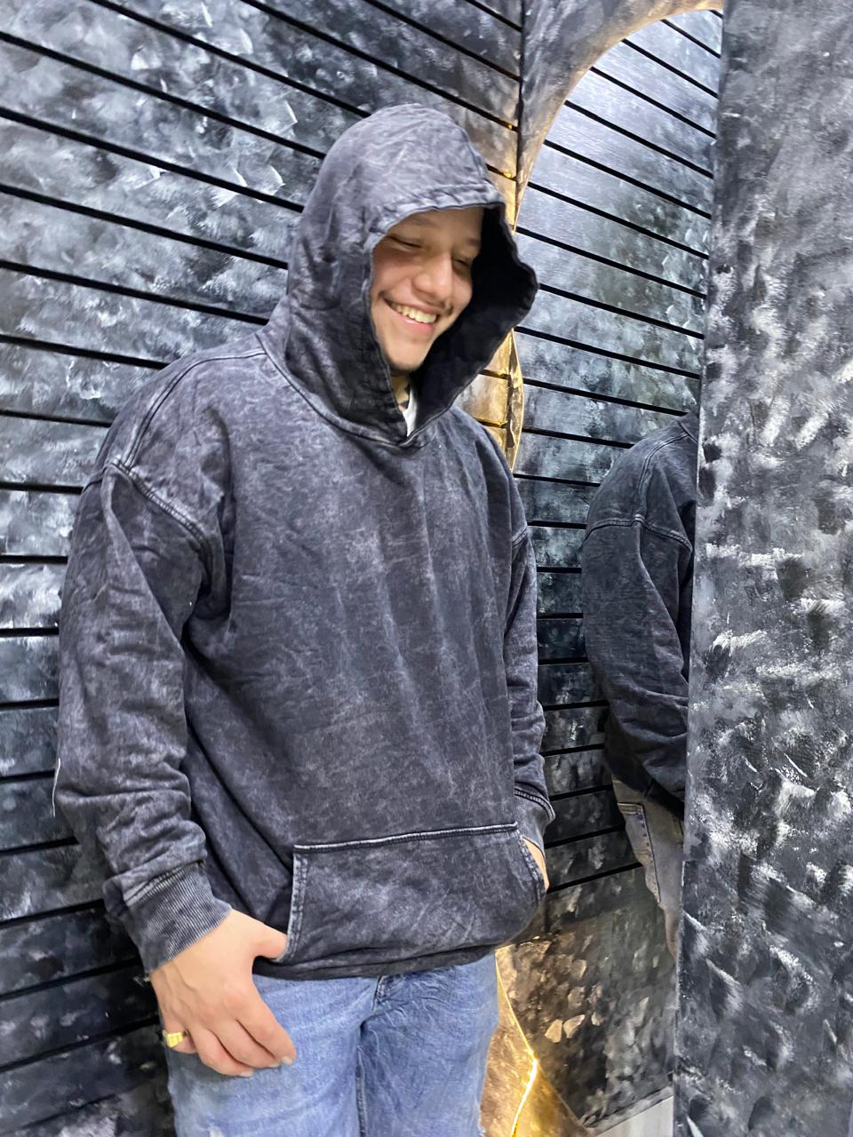 Saco Overzise acid wash